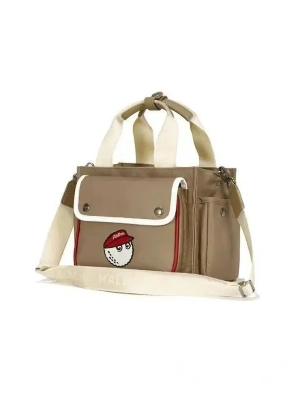 New Malbon Golf Boston Bag Shoulder Bag 2 Colors Available